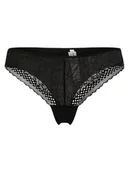 Majtki damskie - Passionata - Slipy damskie, czarny - miniaturka - grafika 1