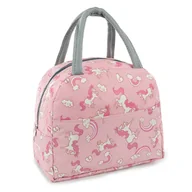 Akcesoria gastronomiczne - Alessio TORBA TERMICZNA ŚNIADANIOWA IZOLACYJNA do szkoły piknik LUNCH BOX - miniaturka - grafika 1