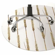 Podnóżki, podpórki, podkładki - Podkładka pod krzesło Złote zboże fi100 cm - miniaturka - grafika 1