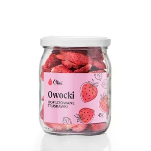 Owocki Truskawki liofilizowane 45 g Olini - Owoce świeże i suszone - miniaturka - grafika 1