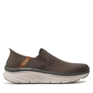 Półbuty męskie - Półbuty Skechers D'Lux Walker Orford 232455 Brązowy - miniaturka - grafika 1