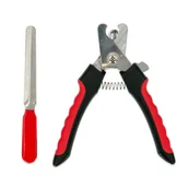 Pielęgnacja łap i pazurów - Praktyczny zestaw nożyczek do pazurów dla psów ze stali nierdzewnej pilnik do paznokci - miniaturka - grafika 1