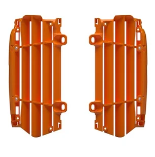 POLISPORT 8500300002 - Żaluzje chłodnicy KTM modele pomarańczowe - Części motocyklowe - miniaturka - grafika 1