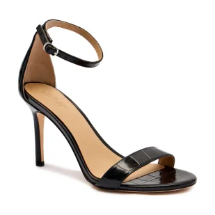 LAUREN RALPH LAUREN Skórzane sandały na szpilce ALLIE - Sandały damskie - miniaturka - grafika 1