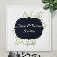 Albumy fotograficzne - Duży album na zdjęcia z nadrukiem dla pary na ślub rocznicę ślubu - miniaturka - grafika 1