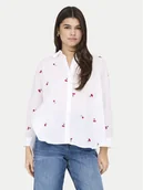 Koszule damskie - ONLY Koszula 15283743 Biały Box Fit - miniaturka - grafika 1