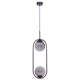Nowoczesna lampa wisząca z grafitowymi kloszami - A199 A2-S01 - Lampy sufitowe - miniaturka - grafika 1