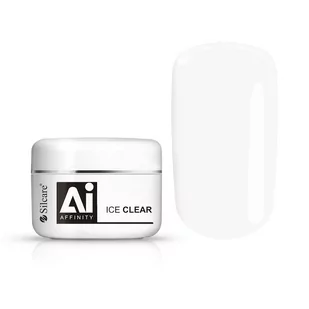 Silcare Żel Budujący Affinity Ice Clear 100g - Żele do paznokci - miniaturka - grafika 1
