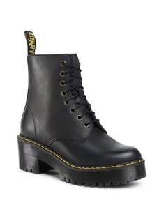 Botki damskie - Dr. Martens Botki Shriver Hi 23921001 Czarny - grafika 1