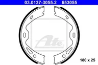 Szczęki hamulcowe - Zestaw szczęk hamulcowych, hamulec postojowy ATE 03.0137-3055.2 - miniaturka - grafika 1