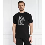 Koszulki męskie - Karl Lagerfeld T-SHIRT CREWNECK - miniaturka - grafika 1