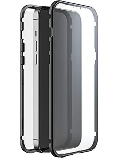 Black Rock - Etui 360 stopni Glass Case pasuje do Apple iPhone 14 Pro Max I etui na telefon komórkowy, zamknięcie magnetyczne (przezroczyste z czarną ramką) - Etui i futerały do telefonów - miniaturka - grafika 1