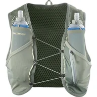 Plecaki - Salomon Active Skin 8 Set, plecak do biegania, szary - miniaturka - grafika 1