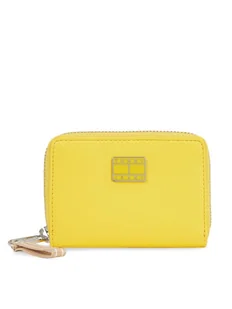 Tommy Jeans Mały Portfel Damski Tjw City-Wide Small Za AW0AW15940 Żółty - Portfele - miniaturka - grafika 1