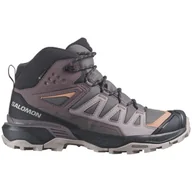 Buty trekkingowe damskie - Buty damskie Salomon X Ultra 360 Mid Gore-Tex Rozmiar butów (UE): 39 1/3 / Kolor: czarny/czerwony - miniaturka - grafika 1