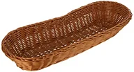 Szlafroki damskie - Kesper 17848 koszyk na bagietki plecionki, tworzywo sztuczne, Wymiary  42 x 13.5 x 7 cm 17848 - miniaturka - grafika 1