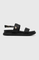 Sandały damskie - U.S. Polo Assn. sandały KARY damskie kolor czarny KARY001W 4Y1 - miniaturka - grafika 1