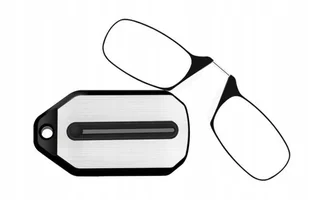 Składane okulary do czytania brelok plusy +3.5 - Okulary korekcyjne, oprawki, szkła - miniaturka - grafika 1