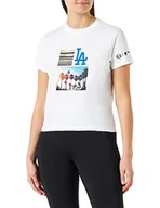 Koszulki i topy damskie - Champion Damska koszulka Rochester 1919 MLB Crewneck S-s, biała (Ww001), rozmiar L, biały (Ww001), L - miniaturka - grafika 1