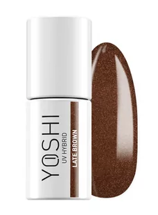 Yoshi - Lakier Hybrydowy 318 Late Brown 6ml - Lakiery hybrydowe - miniaturka - grafika 1