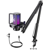 Mikrofony komputerowe - Mikrofon MAONO DGM20S Czarny DGM20S BLACK - miniaturka - grafika 1