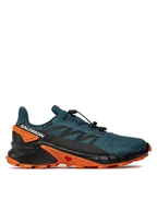 Buty sportowe męskie - Salomon Buty Supercross 4 Gore-Tex L47119800 Zielony - miniaturka - grafika 1