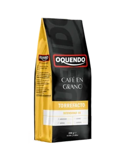 Oquendo Cafe Grano Torrefacto 0,25 kg ziarnista - Kawa - miniaturka - grafika 1