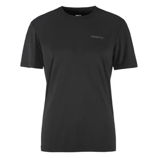 Męska Koszulka z krótkim rękawem CRAFT CORE ESSENCE SS TEE 2 M 1915287-999000 – Czarny - Koszulki męskie - miniaturka - grafika 1