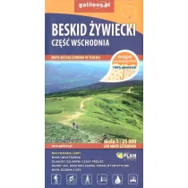 Plan Mapa turystyczna - Beskid żywiecki 1:25 000 praca zbiorowa - Atlasy i mapy - miniaturka - grafika 1