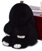 Breloki - Królik Brelok Do Torebki Torby Zawieszka Pompon - miniaturka - grafika 1