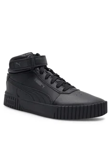 Puma Sneakersy Carina 2.0 Mid Jr 38737601 Czarny - Buty dla dziewczynek - miniaturka - grafika 1