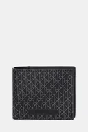 Portfele - Calvin Klein portfel męski kolor czarny LV04D1085G - miniaturka - grafika 1