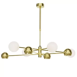 Ozdobna lampa wisząca z różnymi kloszami JUP 1968 z serii MOKA - Lampy sufitowe - miniaturka - grafika 1