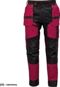 Odzież robocza - CERVA KEILOR - spodnie - czerwony 60 - miniaturka - grafika 1