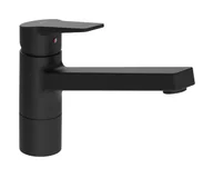 Baterie kuchenne - Hansa Twist - Bateria zlewozmywakowa, Matte Black 0914228333 - miniaturka - grafika 1