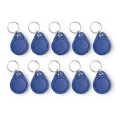 Wideodomofony - Qoltec Brelok Zbliżeniowy Mifare 13.56 Mhz 10Szt. - miniaturka - grafika 1