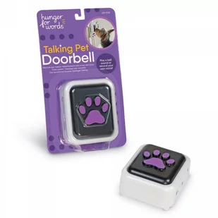 Hunger for Words TALKING PET Doorbell Dzwonek do drzwi - Zabawki dla psów - miniaturka - grafika 1