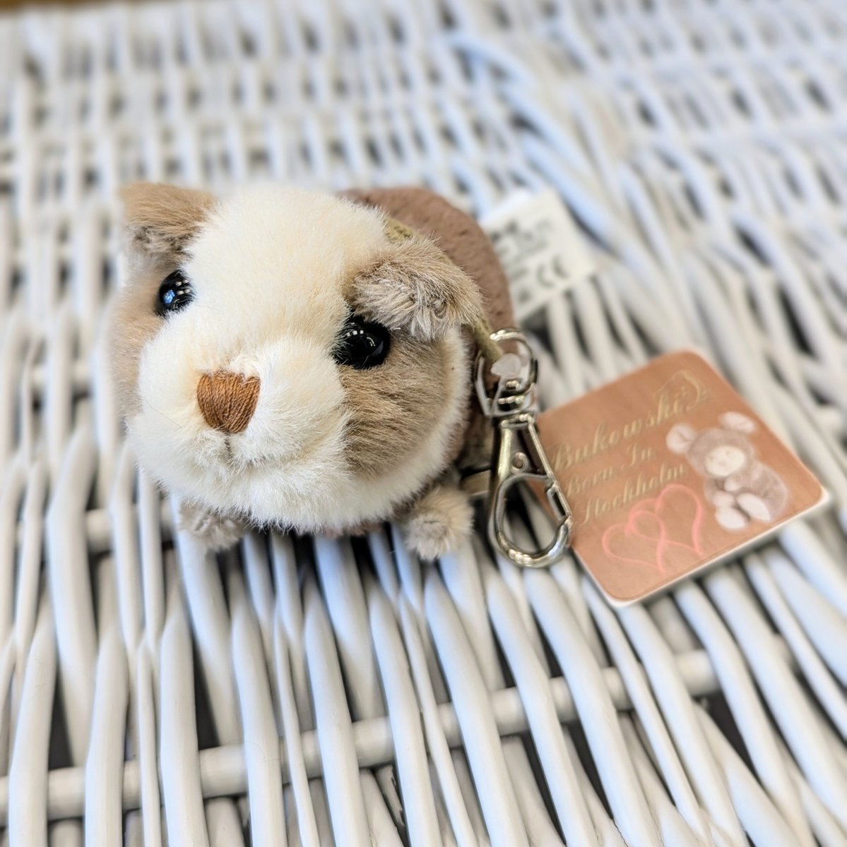 Breloczek ze świnką morską - Piggy, 10 cm (Bukowski Design)