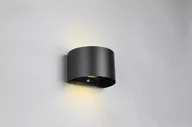 Lampy ogrodowe - Talent kinkiet zewnętrzny z czujnikiem ruchu i zmierzchu 2xLED/1W czarny R27769132 - miniaturka - grafika 1
