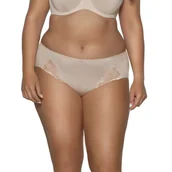 Komplety bielizny - Figi damskie z koronką i kokardką AV 2111 beżowe  3XL - miniaturka - grafika 1