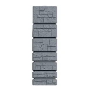 Zbiornik na deszczówkę PROSPERPLAST Tower Stone IDTST350-429U 350 L Szary - Zbiorniki na deszczówkę - miniaturka - grafika 1