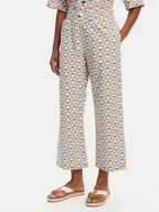 Spodnie damskie - Quiksilver Spodnie materiałowe Honolulu EQWNP03056 Kolorowy Regular Fit - miniaturka - grafika 1