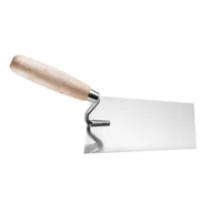 Narzędzia murarskie - Kielnia czworokątna 26 nierdzewna 16 x 11 cm rączka drewniana - miniaturka - grafika 1
