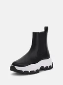 Sneakersy damskie - Wysokie Sneakersy Model Besona - miniaturka - grafika 1