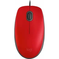 Myszki - Logitech M110 Silent czerwona (910-005489) - miniaturka - grafika 1