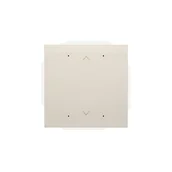 Sterowanie roletami - Kontakt Simon Kontakt Simon Lokalny sterownik roletowy Kontakt-Simon Simon 54 DEZ1L.01/43 z automatyczną kalibracją i programowalną pozycją ulubioną srebrny mat - miniaturka - grafika 1