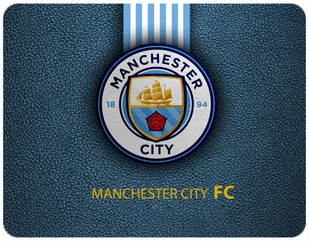PODKŁADKA POD MYSZKĘ MAN CITY Z IMIENIEM 23x19CM DO LAPTOPA - Podkładki pod mysz - miniaturka - grafika 1