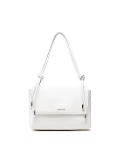 Torebki damskie - Calvin Klein Torebka Roped Shoulder Bag K60K609004 Biały - grafika 1