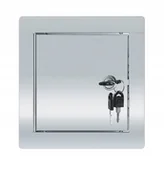 Akcesoria do wentylacji i klimatyzacji - DRZWICZKI REWIZYJNE METALOWE ZAMEK 15x15 - miniaturka - grafika 1