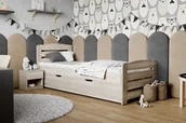 Łóżka dla dzieci i młodzieży - Łóżko z pojemnikiem 80207 - miniaturka - grafika 1